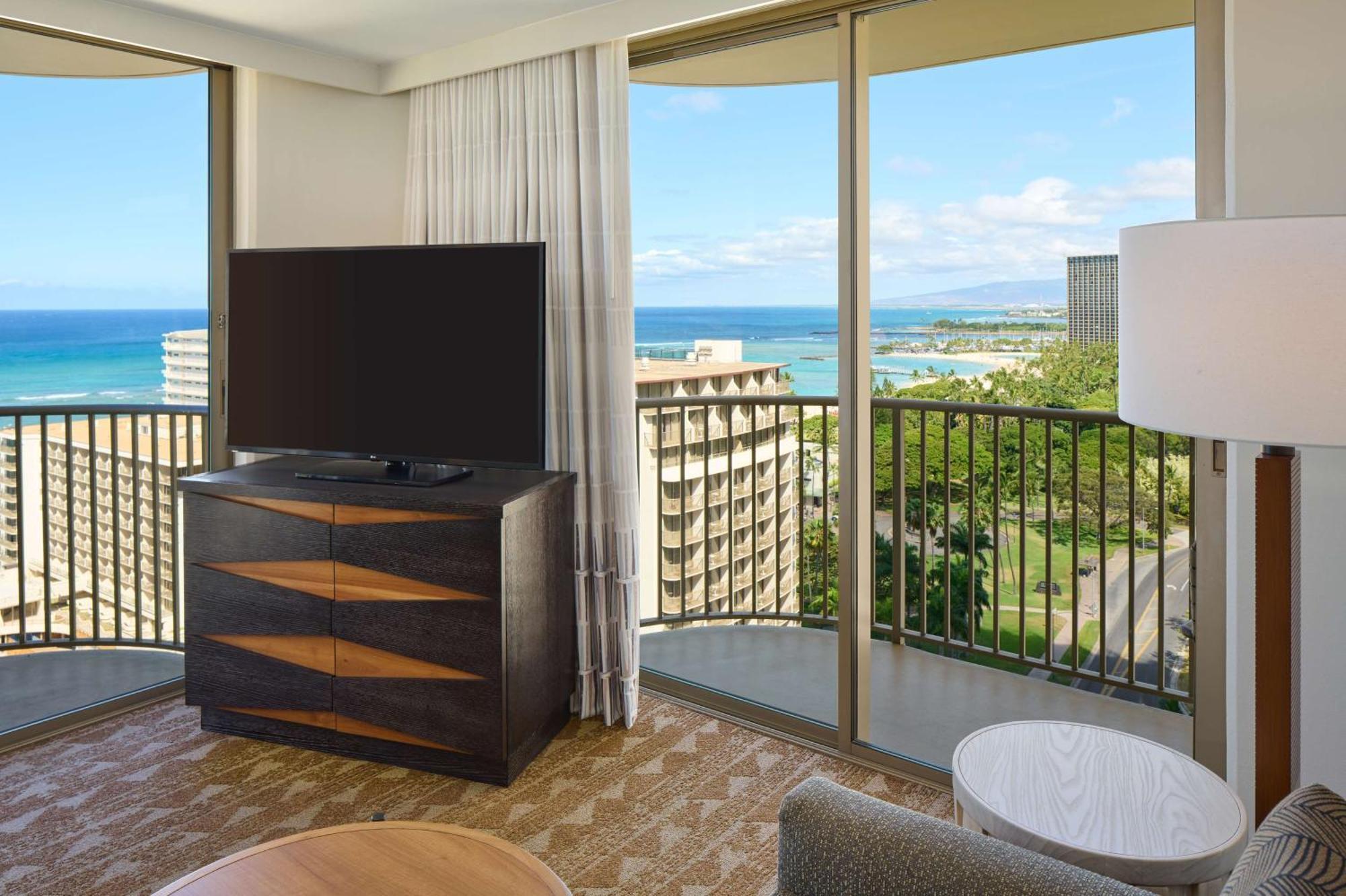 Suíte Premium de 1 Quarto com Cama King-size e Vista do Mar